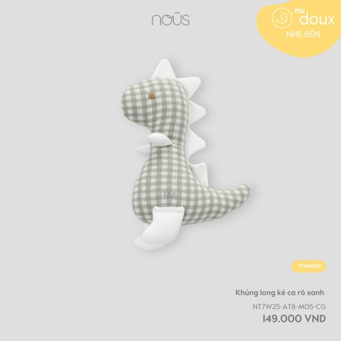 NOUS - Khủng long kẻ ca rô xanh -SS25.T9A