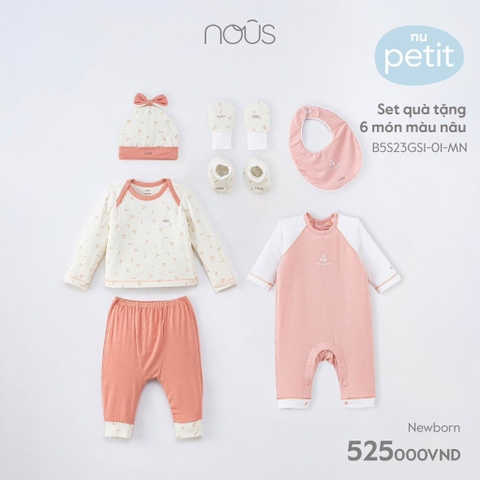 NOUS - Set quà tặng 6 món màu nâu - . - FS