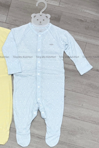 NOUS - Body dài tất màu xanh nhạt NB