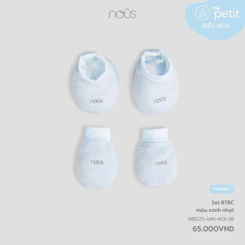 NOUS - Set BTBC màu xanh nhạt - FS - SS25.T6C