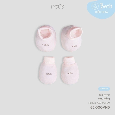 NOUS - Set BTBC màu hồng - FS - SS25.T6C