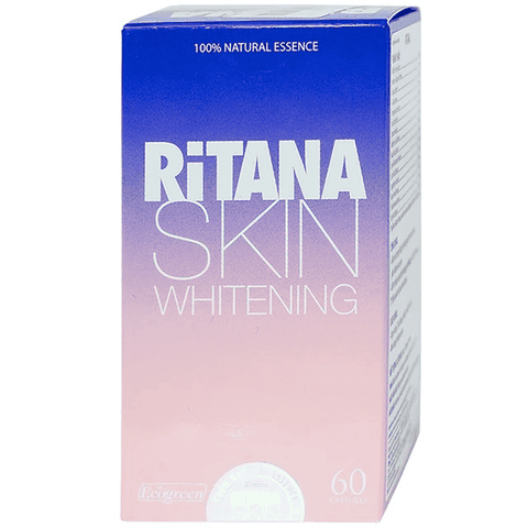 Ritana Skin Whitening - Viên uống hỗ trợ da trắng hồng tự nhiên (60 viên)