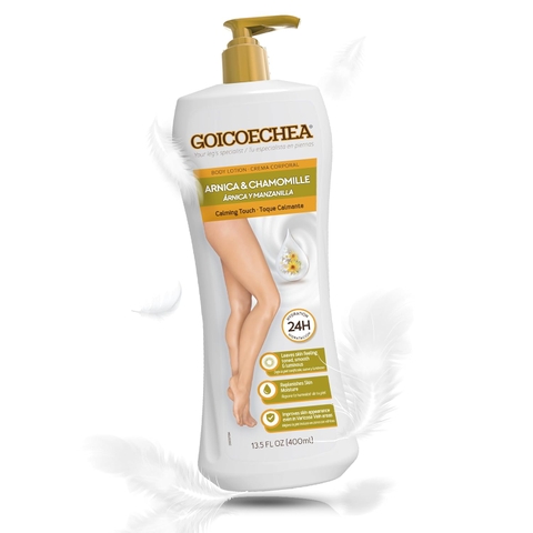 Goicoechea Arnica & Chamomile - Làm dịu đôi chân mệt mỏi, cải thiện tình trạng giãn tĩnh mạch ở chân (Chai 400ml)
