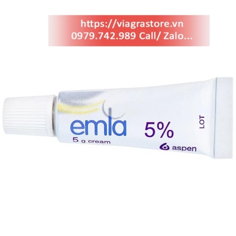 Emla 5% Aspen - Thuốc Gây Tê Bề Mặt Da (1 tuýp x 5g)