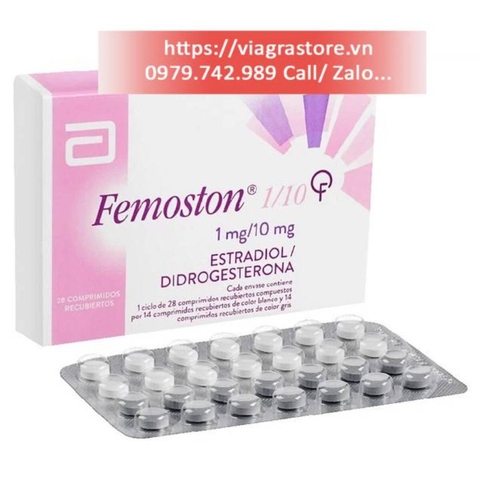 Femoston 1mg/10mg Abbott (1 vỉ x 28 viên)