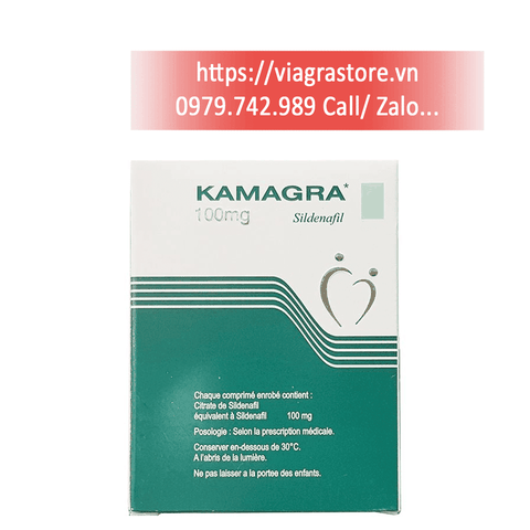 Kamagra 100mg - Thuốc Điều Trị Rối Loạn Cương Dương Nhập Khẩu Ấn Độ
