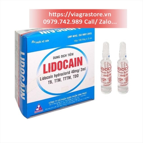 Lidocain 40mg/2ml Vinphaco