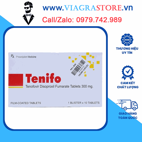 Tenifo Atra điều trị nhiễm HIV (10 viên)