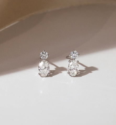 Khuyên Tai Kim Cương LE' Diamond