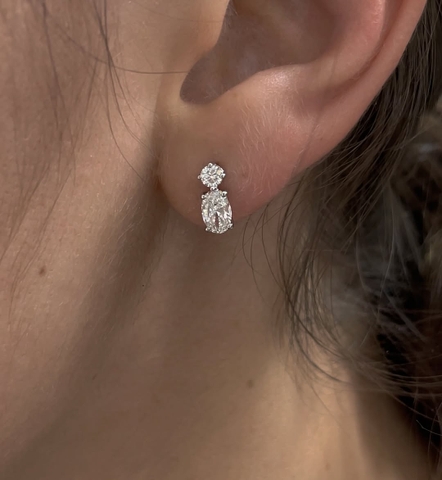 Khuyên Tai Kim Cương LE' Diamond