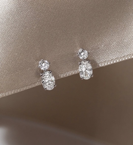 Khuyên Tai Kim Cương LE' Diamond