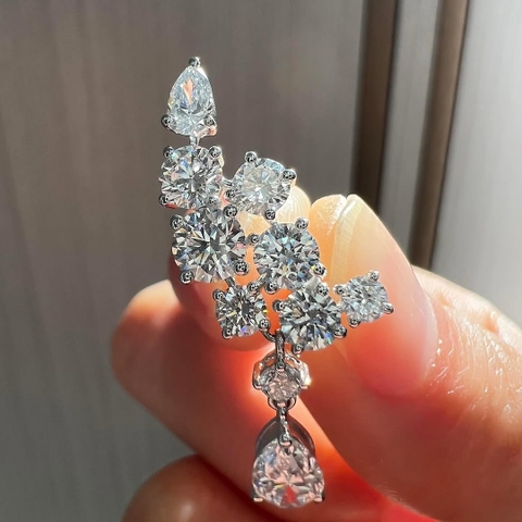 Khuyên Tai Kim Cương LE' Diamond