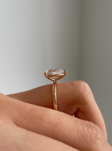 Nhẫn Kim Cương Classic Pear