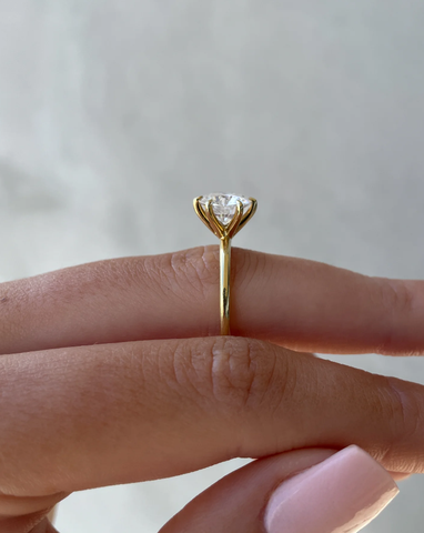 Nhẫn Kim Cương Classic Round