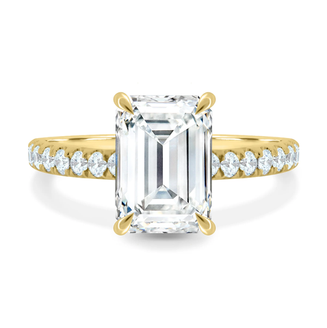 Nhẫn Kim Cương Emerald