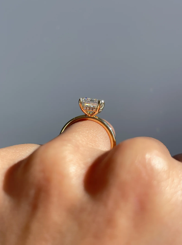 Nhẫn Kim Cương Classic Emerald