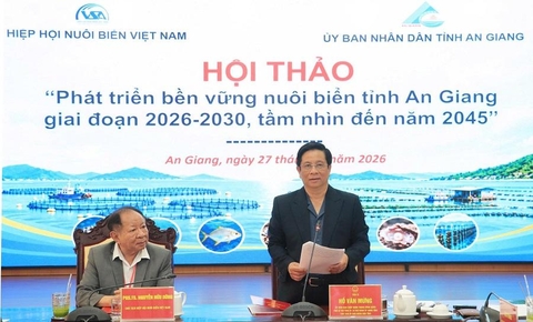 Nuôi biển An Giang cần thể chế tốt, công nghệ, liên kết