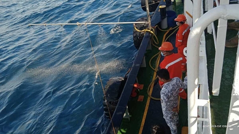 Philippines tìm thấy tàu chở 800.000 lít dầu bị chìm