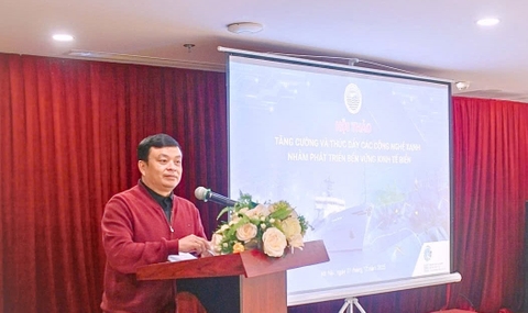 Thúc đẩy công nghệ xanh để phát triển kinh tế biển bền vững