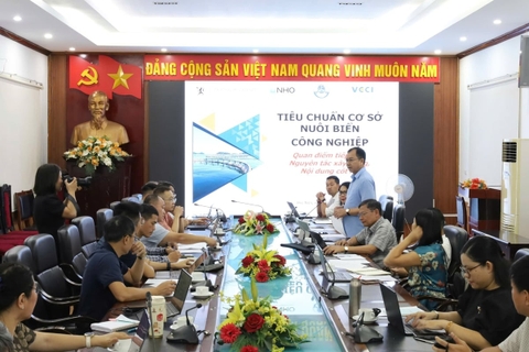 Việt Nam lần đầu xây dựng bộ tiêu chuẩn nuôi cá biển công nghiệp