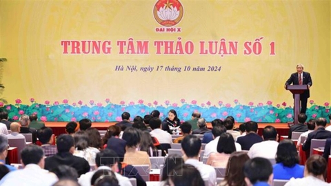 Phát biểu của PCT Thường trực Võ Sĩ Tuấn tại phiên thảo luận Đại hội X Mặt trận Tổ quốc Việt Nam.