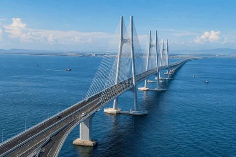 Việt Nam dự kiến xây cầu vượt biển dài 18km tại Cảng Trần Đề với vốn đầu tư 19.000 tỷ đồng
