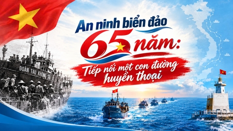 An ninh biển đảo 65 năm:  Tiếp nối một con đường huyền thoại