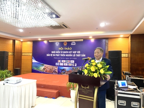 Phát triển ngành thủy sản bền vững: [Bài 3] Phục hồi, tái tạo nguồn lợi thủy sản từ nuôi biển