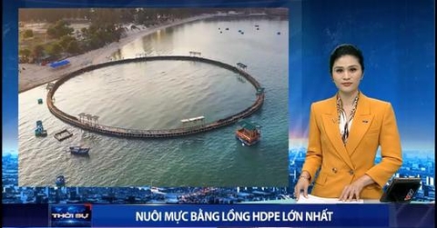 NUÔI MỰC BẰNG LỒNG HDPE LỚN NHẤT