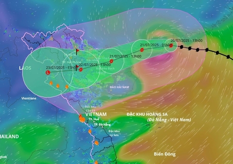 Nhiều tỉnh cấm biển, sơ tán dân ứng phó bão Wipha