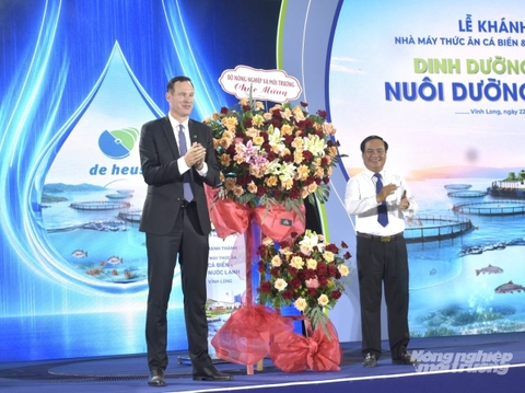 Khánh thành nhà máy thức ăn cá biển đầu tiên của De Heus tại Việt Nam
