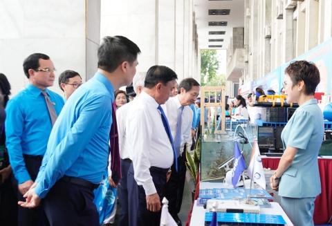 80 gian trưng bày tại Triển lãm 'Hành trình sáng tạo - Khát vọng vươn khơi'