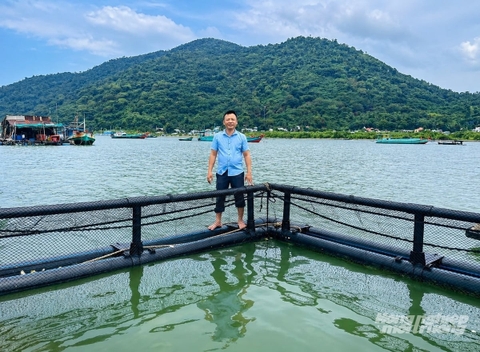 Khuyến nông đồng hành cùng người nuôi thủy sản từ bờ ra biển