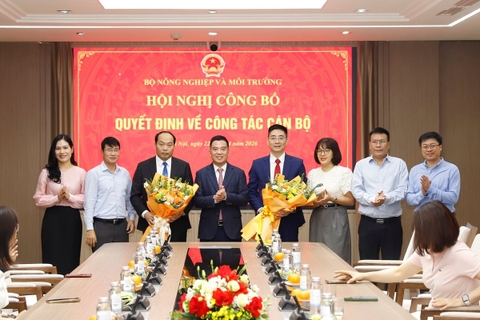 Ông Nguyễn Xuân Chinh giữ chức Chánh Văn phòng Bộ Nông nghiệp và Môi trường