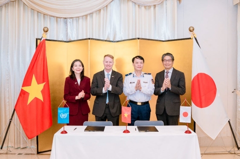 Nhật Bản viện trợ 4,1 triệu USD tăng cường an ninh hàng hải Việt Nam