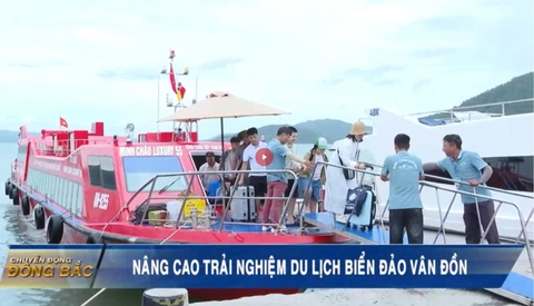 Nâng cao trải nghiệm du lịch biển đảo Vân Đồn Báo Quảng Ninh điện tử