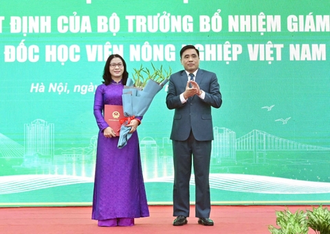 GS.TS. Nguyễn Thị Lan tiếp tục giữ chức Giám đốc Học viện Nông nghiệp Việt Nam
