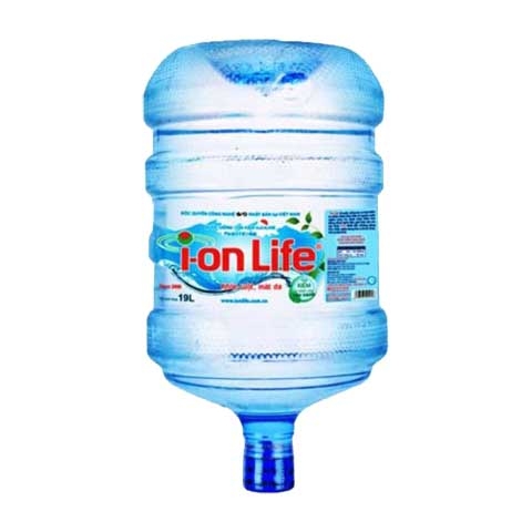 Nước ion Life 19L đóng bình úp