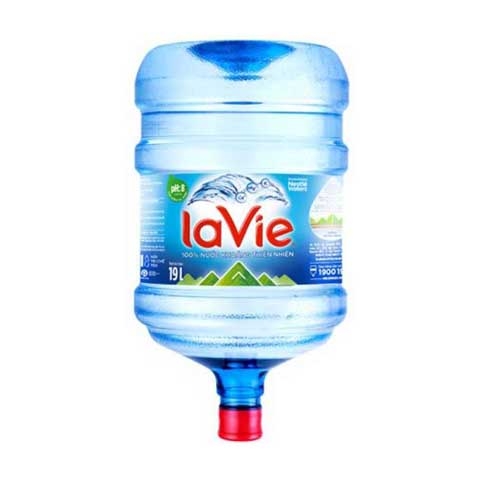 Nước khoáng Lavie 19L đóng bình úp