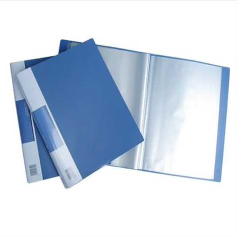 Bìa 100 lá màu đục VC F100AD A4 mỏng