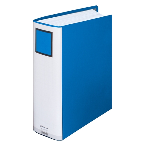 Bìa còng ống King Jim 2478GSV / 1478GSV A4-S 8cm xanh dương (10/30)