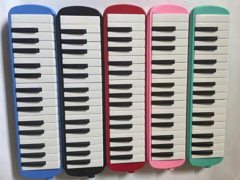 Kèn thổi hơi melodica 32 phím túi vải, ống thổi - Kèn phím học sinh