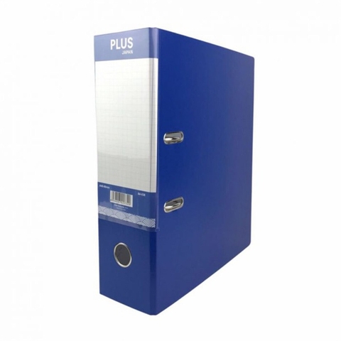 Bìa còng Plus 9cm A4 Xanh dương 1 mặt xi 800-V039 (20 cái/ thùng)