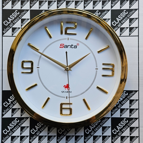 Đồng hồ treo tường Santa tròn Z44