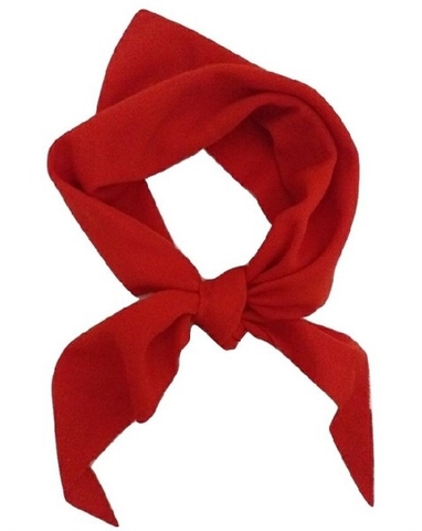 Khăn quàng đỏ 1m2 (10/100) thun tốt