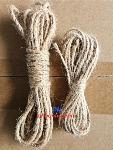 Dây thừng, dây cói bố nâu tép lẻ (5m/ tép)