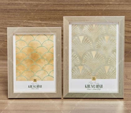 Khung ảnh A5 15x21cm Viền trơn 1.5cm (6 màu) Thảo Tranh