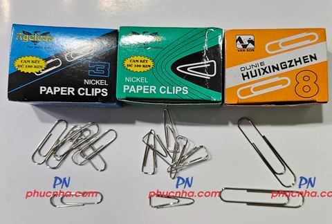 Kẹp giấy C82 đầu tròn lớn (10)