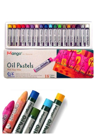 Sáp màu dầu Mango BSD-18M 18 màu
