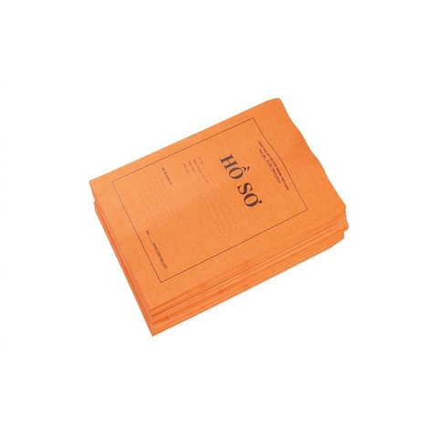 Bao thư Bìa HỒ SƠ cam 25x35cm A4 100gsm (100 cái/ x)
